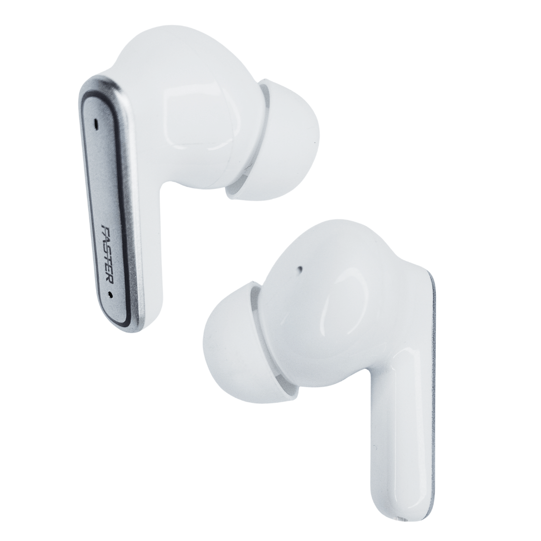 Faster QuestX FBT - 440 ANC + ENC Earbuds (28dB Noise Reduction, Quad Mic, Bluetooth 5.3, 10mm Drivers, IPX4 Waterproof, Fast Charging) - Zenty Tech