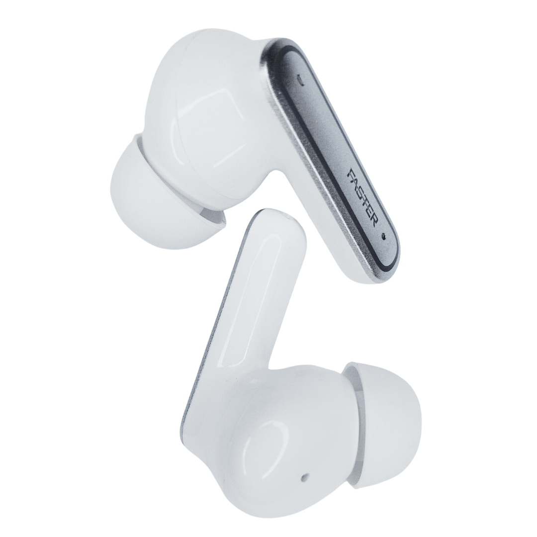 Faster QuestX FBT - 440 ANC + ENC Earbuds (28dB Noise Reduction, Quad Mic, Bluetooth 5.3, 10mm Drivers, IPX4 Waterproof, Fast Charging) - Zenty Tech