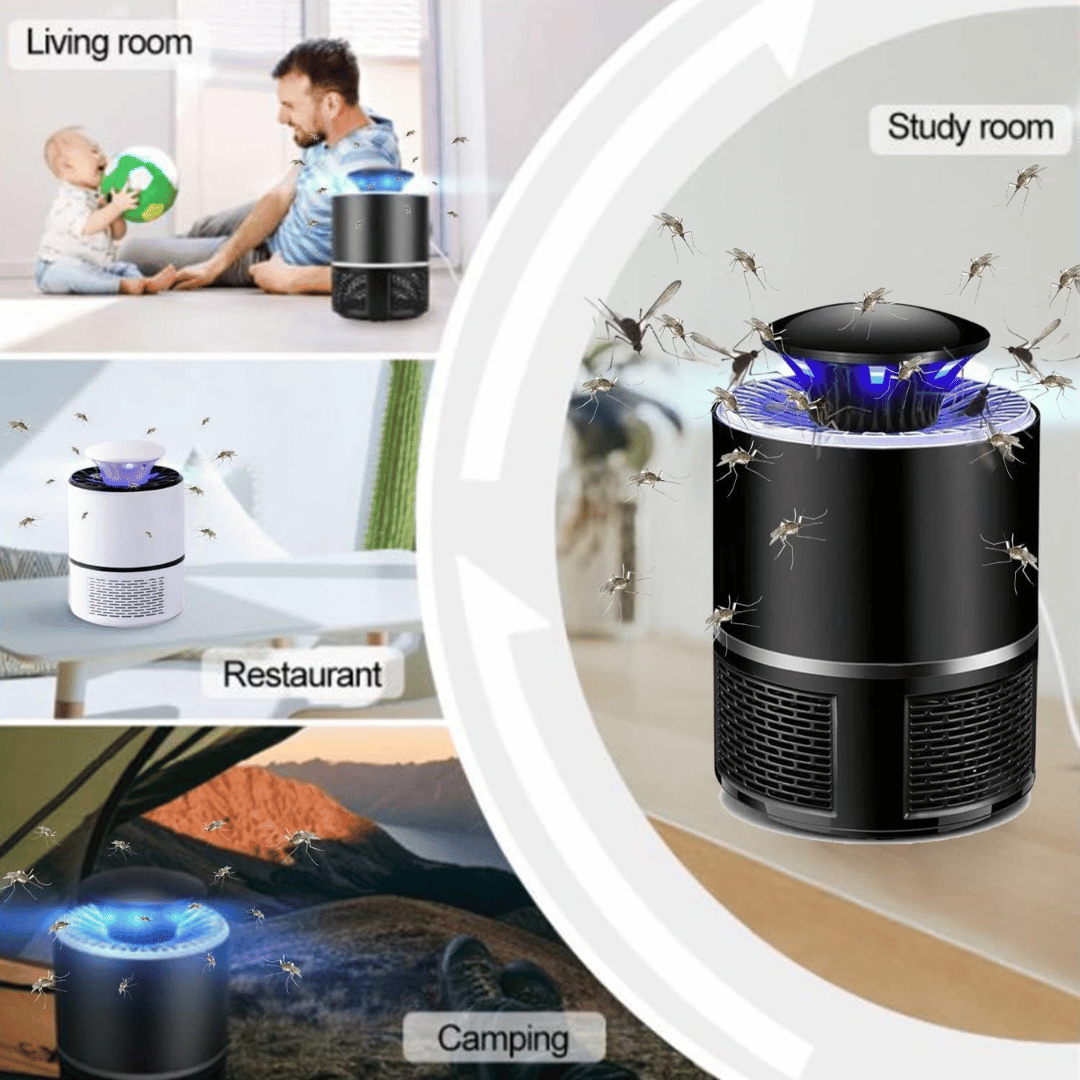 USB Mosquito Trap Lamp – Chemical-Free UV Bug Killer with Silent Fan