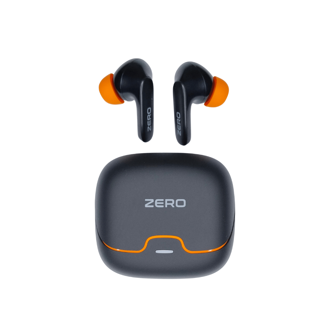 ZERO Wave Pro Earbuds – ENC Quad Mic, 100 Hours Playtime, Gaming Mode 45ms, Type - C Fast Charging, Premium Bass TWS - Zenty Tech