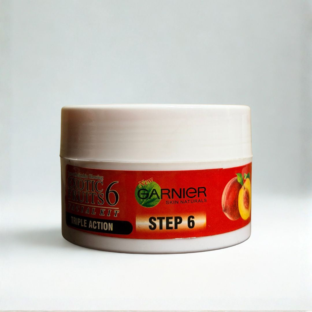 Garnier Skin Naturals Exotic Fruits Facial Kit – 6 Step Instant Glowing Skin Treatment