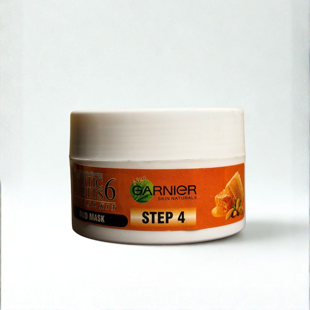 Garnier Skin Naturals Exotic Fruits Facial Kit – 6 Step Instant Glowing Skin Treatment