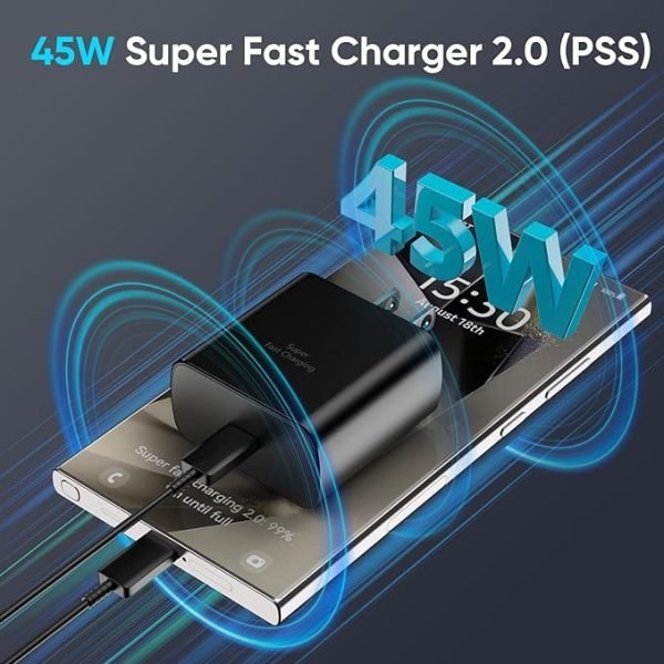 45W USB - C PD Fast Charging Adapter - Power Up Your Devices Quickly and Safely - Zenty Tech