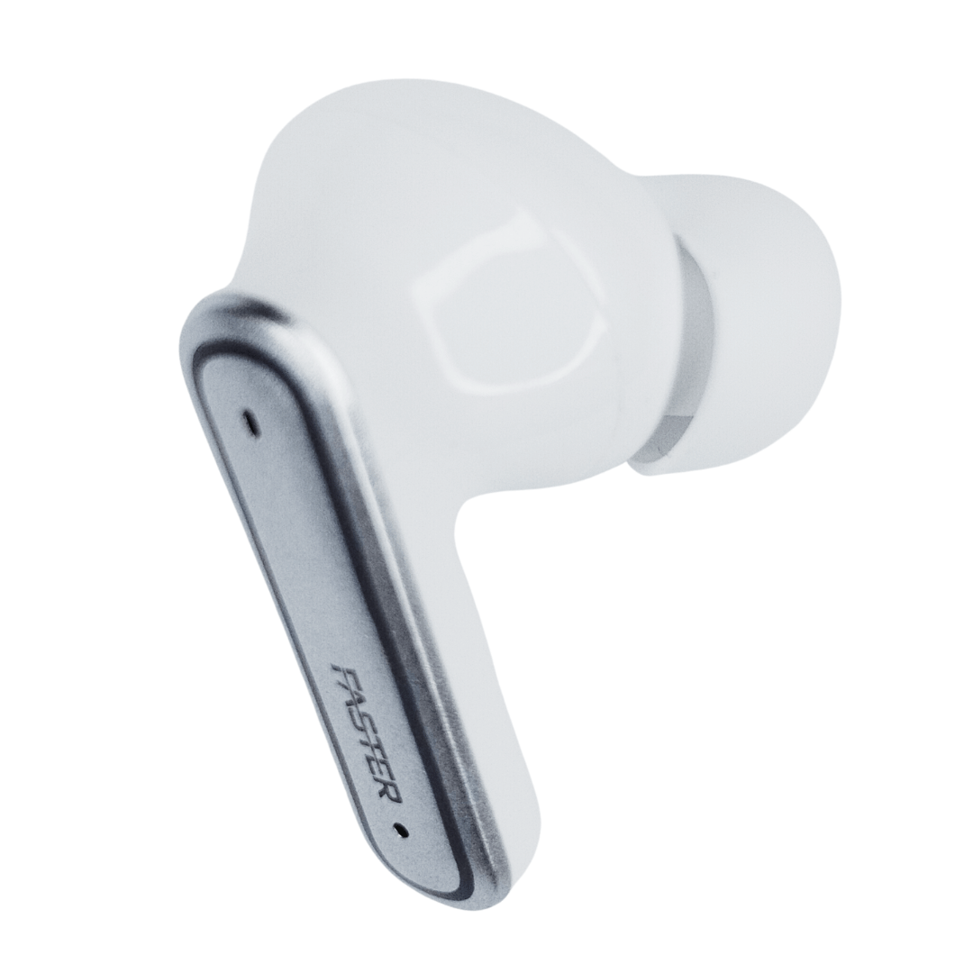 Faster QuestX FBT - 440 ANC + ENC Earbuds (28dB Noise Reduction, Quad Mic, Bluetooth 5.3, 10mm Drivers, IPX4 Waterproof, Fast Charging) - Zenty Tech
