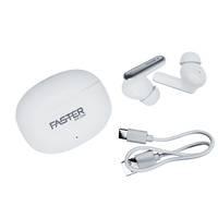 Faster QuestX FBT - 440 ANC + ENC Earbuds (28dB Noise Reduction, Quad Mic, Bluetooth 5.3, 10mm Drivers, IPX4 Waterproof, Fast Charging) - Zenty Tech