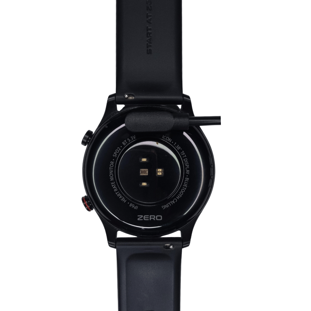 Icon Smartwatch – BT Calling, 1.38” HD Display, Heart Rate & SpO₂ Monitoring - Zenty Tech