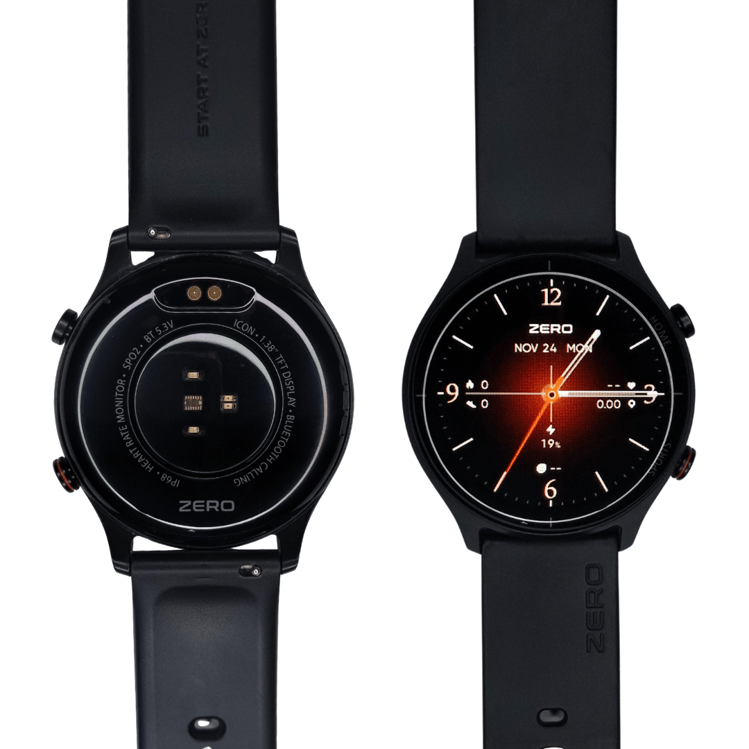 Icon Smartwatch – BT Calling, 1.38” HD Display, Heart Rate & SpO₂ Monitoring - Zenty Tech