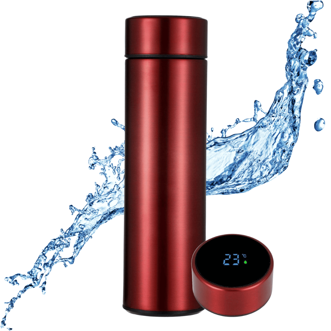 Smart LED Temperature Water Bottle – 500ml