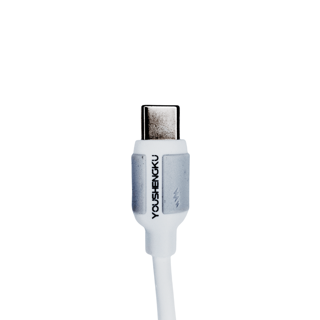 Youshengku 65W MAX Type - C to Type - C Silicone Fast Charging Cable | K - 127 | 1M | Ultra - Soft & Durable - Zenty Tech